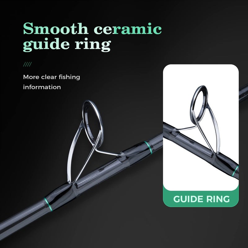 BERRYPRO عصا صيد بيري برو سرف من كربون IM8 (9'/10'/10'6''/11'/12'/13'3'') (9'-قطعتين) - Image 2